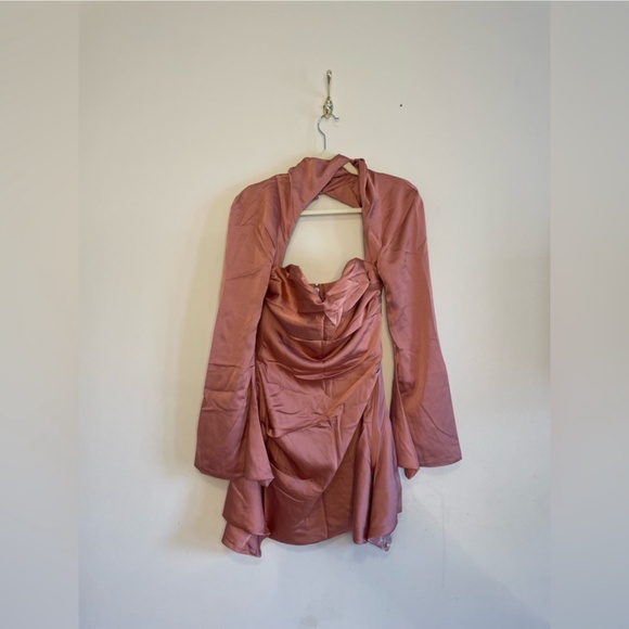 House of Cb Toira Rose Draped Corset Dress - Picture 7 of 11